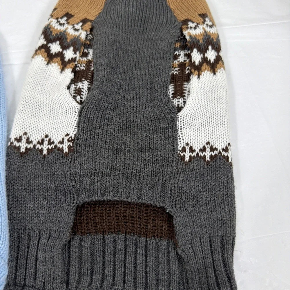 2 DOG‎ SWEATERS -Size XS